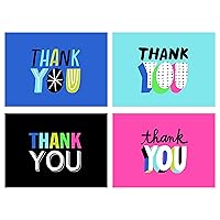 Hallmark Thank You Cards Assortment, Colorful Thanks (48 Cards with Envelopes) for Graduation, Birthday, Bridal Showers and More