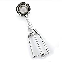 Norpro Stainless Steel Scoop, 50MM (3 Tablespoons), Silver