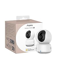 2K Indoor Security Camera E1, Pan & Tilt, HomeKit Secure Video Indoor Camera, Two-Way Audio, Night Vision, Person Tracking, Wi-Fi 6, Plug-in Cam Supports HomeKit, Alexa and IFTTT