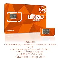 triple punch(Regular,Micro & Nano) all in one SIM Card With $49 Plan