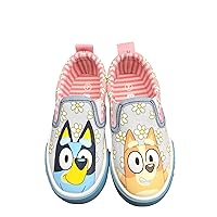 Bluey & Bingo - Toddler Girls Slip On Sneakers Shoes Sizes 5-10