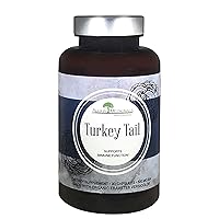 Aloha Medicinals Pure Turkey Tail, Certified Organic Mushroom Supplements, Natural Health Supplement, Pack of 1, 90 Capsules Each