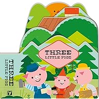 Three Little Pigs (Fairy Tale Shape Books) Three Little Pigs (Fairy Tale Shape Books) Hardcover