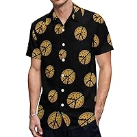 Peazza Hawaiian Shirt for Men Short Sleeve Button Down Summer Tee Shirts Tops
