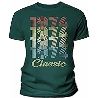 50th Birthday Gift Shirt for Men - Classic 1974 Retro Birthday - 003-50th Birthday Gift