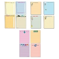 Stonehouse Collection 12 Assorted Funny Notepads - Great Small Gift Idea