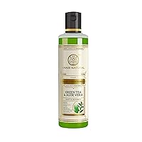 Herbal Green Tea And Aloe Vera Hair Conditioner for all Hair Types SLS and Paraben Free (210 ml)