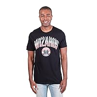 Ultra Game Men's NBA Arched Plexi Short Sleeve T-Shirt