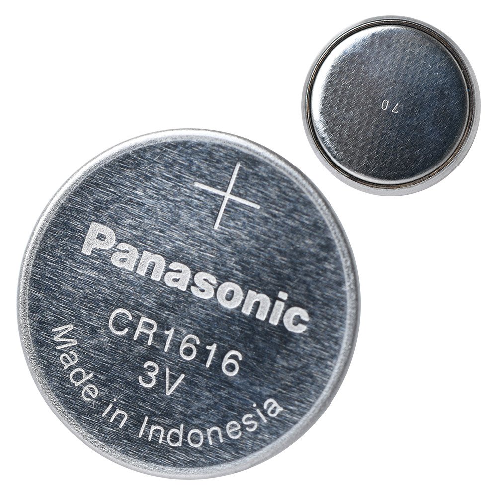 Panasonic CR1616 3V Coin Cell Lithium Battery, Retail Pack of 3
