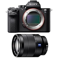 Sony a7S II Full-Frame Mirrorless Interchangeable Lens Camera 24-70mm Lens Bundle Includes a7S II Body and Vario-Tessar T* FE 24-70mm F4 ZA OSS Full Frame Lens