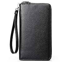 CLUCI Womens Briefcase + Women Wallet Large Capacity