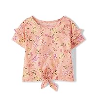 The Children's Place Baby Toddler Girls Flutter Sleeve Top