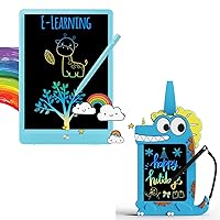 TEKFUN 10in+4.5in Kids Toys LCD Writing Tablet