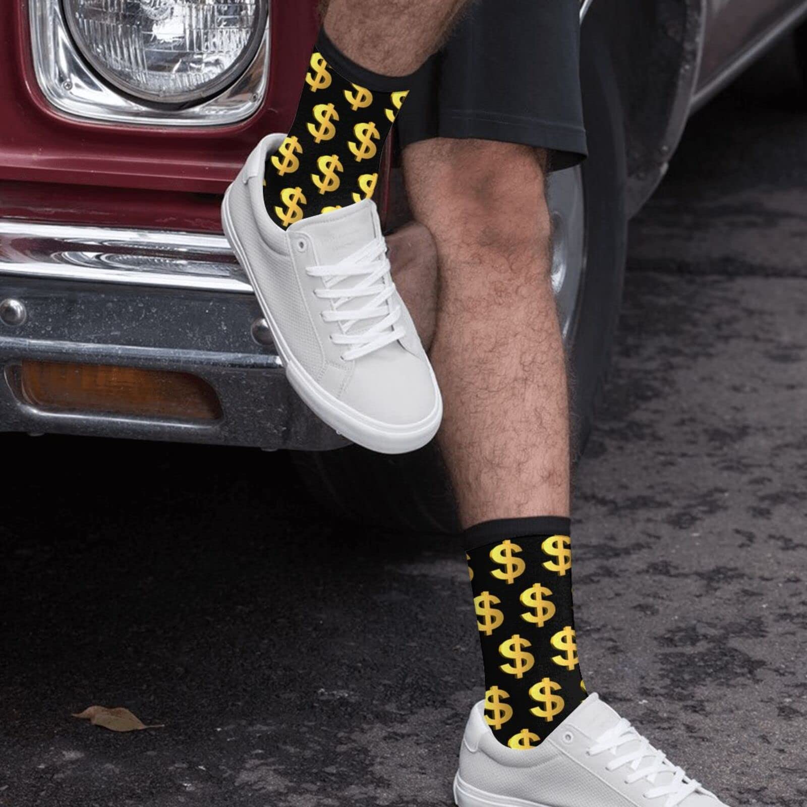 Cool Socks For Men Women Fun Novelty Crew Socks