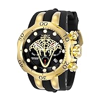 Invicta Men's Venom Quartz Watch, Black, 28387