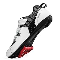 Mens Cycling Shoes Women Compatible with Peloton Bike Shoes Indoor Clip in Peleton Road Bike Bicycle Riding Racing Biking Shoes with Delta Cleats for Unisex Outdoor Bike Pedal