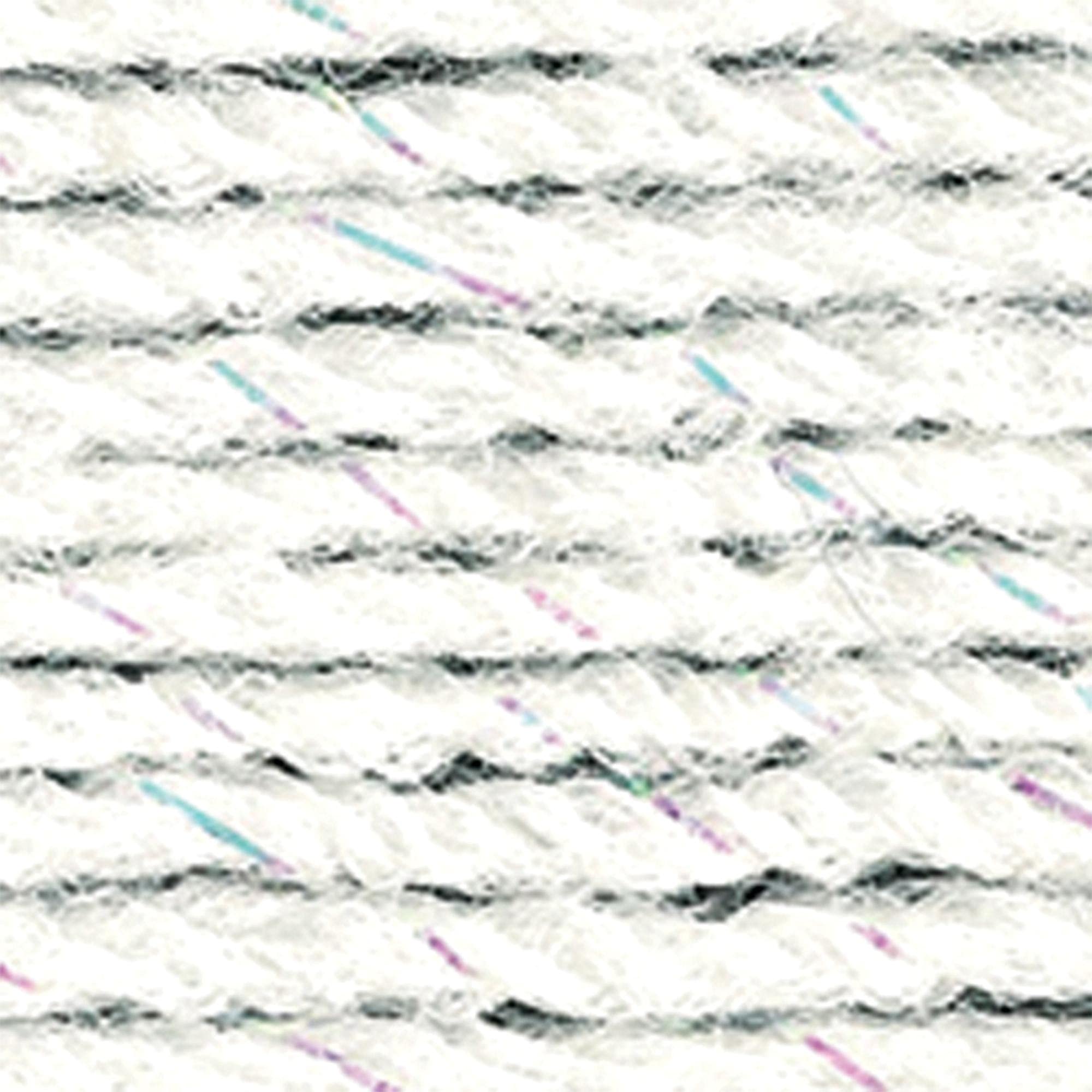 (1 Skein) Lion Brand Yarn Wool-Ease Yarn, White/Multi