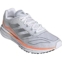 Adidas Men's SL20 Summer Ready Running Shoes, Cloud White/Silver Metallic/Screaming Orange