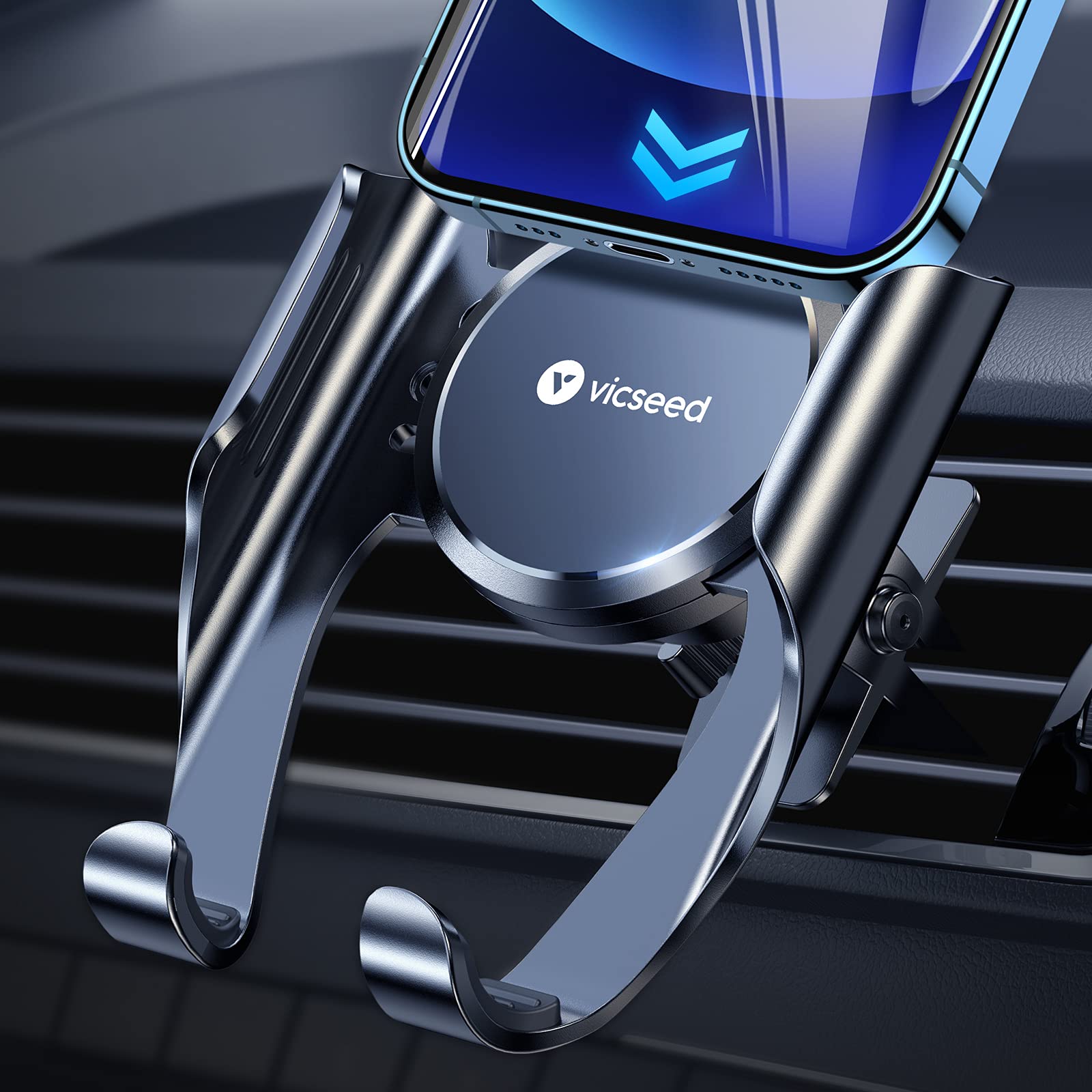 VICSEED ???????????????? ???????????????? ???????????? ???????????????????? , ???????????????????????????????? Air Vent Holder, Handsfree Cell Phone Car Mount Fit for iPhone 14 13 12 11 Pro Max Mini Plus Samsung