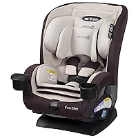 Safety 1st Everslim DLX Slim Convertible Car Seat– A 4-in-1 Convertible Child Safety Car Seats; Baby Car Seats for 5-100 lbs, Dunes Edge