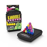 Kanoodle Genius 3-D Puzzle Brain Teaser Game for Adults, Teens & Kids, Over 200 Challenges, Easter Basket Stuffer, Gift for Ages 8+