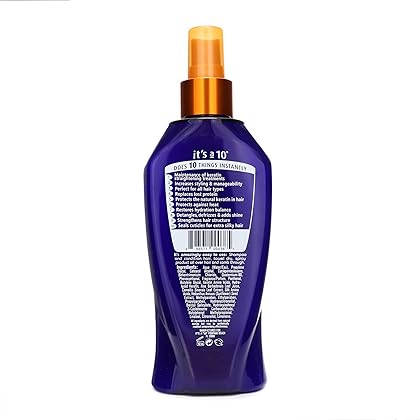 it's a 10 Miracle Leave-In plus Keratin Spray 10 oz