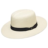 English OPTIMO Genuine Handwoven Panama Hat Natural Straw Toquilla Classic Lightweight UPF Sun Protection