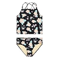 Hurley Girls' Tankini 2-Piece Swimsuit