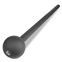 ProsourceFit Steel Macebell, Heavy Duty Steel Mace, Workout Mace with Non-Slip Grip for Gada, Strength, and Core Training
