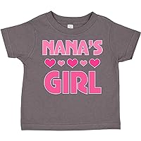 inktastic Nana's Girl Grandchild Toddler T-Shirt