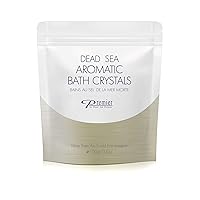 Premier Dead Sea Salt Aromatic Bath Crystals Soft Detoxified Clean Skin Treatment, Natural Minerals Certified, May Help Relieve Eczema, Psoriasis, Acne 100g