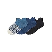 HUE Women's Merino Wool Warm Winter Tab Back Breathable Natural Temperature Regulating Athletic Socks 3 Pair Pack