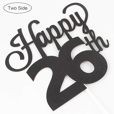 SVG Happy 26th Birthday Cake Topper Digital Download - Etsy Sweden