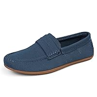 Men's Arch Support Casual Slip-on Moccasin Shoes Loafers for Men Non Slip Comfortable Boat Shoes