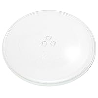 Replacement for Sears/Kenmore 36363693302 Microwave Glass Plate - Compatible with Sears/Kenmore WB49X10074 Microwave Glass Turntable Tray - 12 3/4