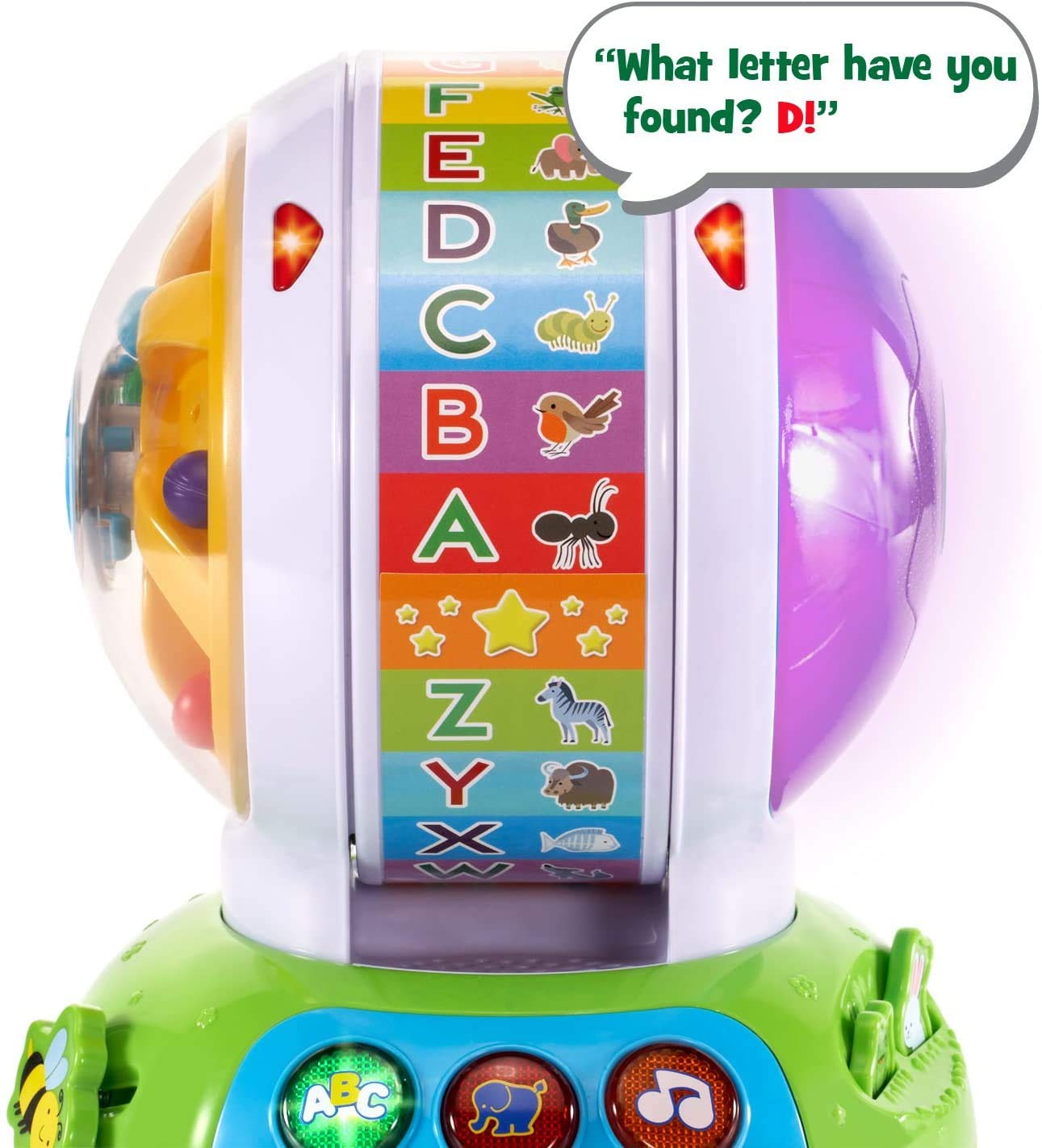 LeapFrog Spin and Sing Alphabet Zoo for ages 6 months to 36 months, Blue