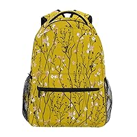 Kids Backpack Girls Printed School Bookbag Shoulder Bag Daypack Lightweight Book Bags Flower Backpack for Kids 6-14 Ages