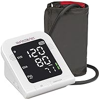 Blood Pressure Monitor | Wide-Range Upper Arm Cuff | Talking English Spanish Audible Instructions and Results | 199-Reading Memory