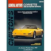 General Motors Corvette: 1984-96 Repair Manual, 28502- Covers All U.S. and Canadian Models of Chevrolet Corvette General Motors Corvette: 1984-96 Repair Manual, 28502- Covers All U.S. and Canadian Models of Chevrolet Corvette Paperback