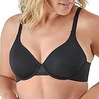 Bali Women's T-shirt Bra, Ultimate Smoothing Underwire Bra, Lightweight Convertible Bra