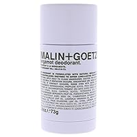 Malin + Goetz Deodorant - Men & Women's Stick Deodorant, Scented Deodorant for All Skin Types, Natural Fragrance & Color, Underarm Odor Sweat Protection
