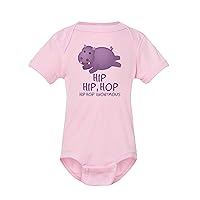 Movie Lover Animal Hippo Bodysuits Hip Hop Anonymous Newborn Baby Nursery Rhyme Shirts