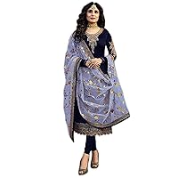 Latest Collection Designer Pakistani Shalwar Kameez Chudidar Suit Wedding Dress Customized Stitched (Choice 4, Unstitch)