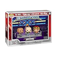 Funko Pop! Moments Deluxe: WWE - Wrestlemania 30 - Opening Toast, The Rock, Stone Cold Steve Austing, Hulk Hogan