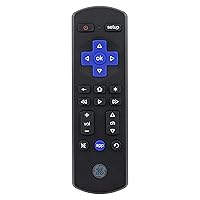 GE Replacement Remote Control Only for Roku TV Compatible with TCL/Hisense Roku/Onn Roku/Sharp Roku/Element Roku/Westinghouse Roku/Philips Roku Remote Replacement 66814