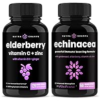 NutraChamps Elderberry and Echinacea Bundle