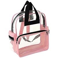 Travel Bag Clear Unisex Transparent Security Backpack (15
