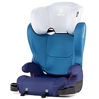 Diono Cambria 2 XL, Dual Latch Connectors, 2-in-1 Belt Positioning Booster Seat, High-Back to Backless Booster, Space and Room to Grow, 7 Headrest Positions, 8 Years 1 Booster Seat, Blue