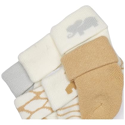 Luvable Friends Unisex Baby Newborn and Baby Socks Set