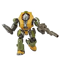 Transformers Toys Studio Series 80 Deluxe Class Bumblebee Brawn Action Figure - Ages 8 and Up, 11 cm, Multicolor
